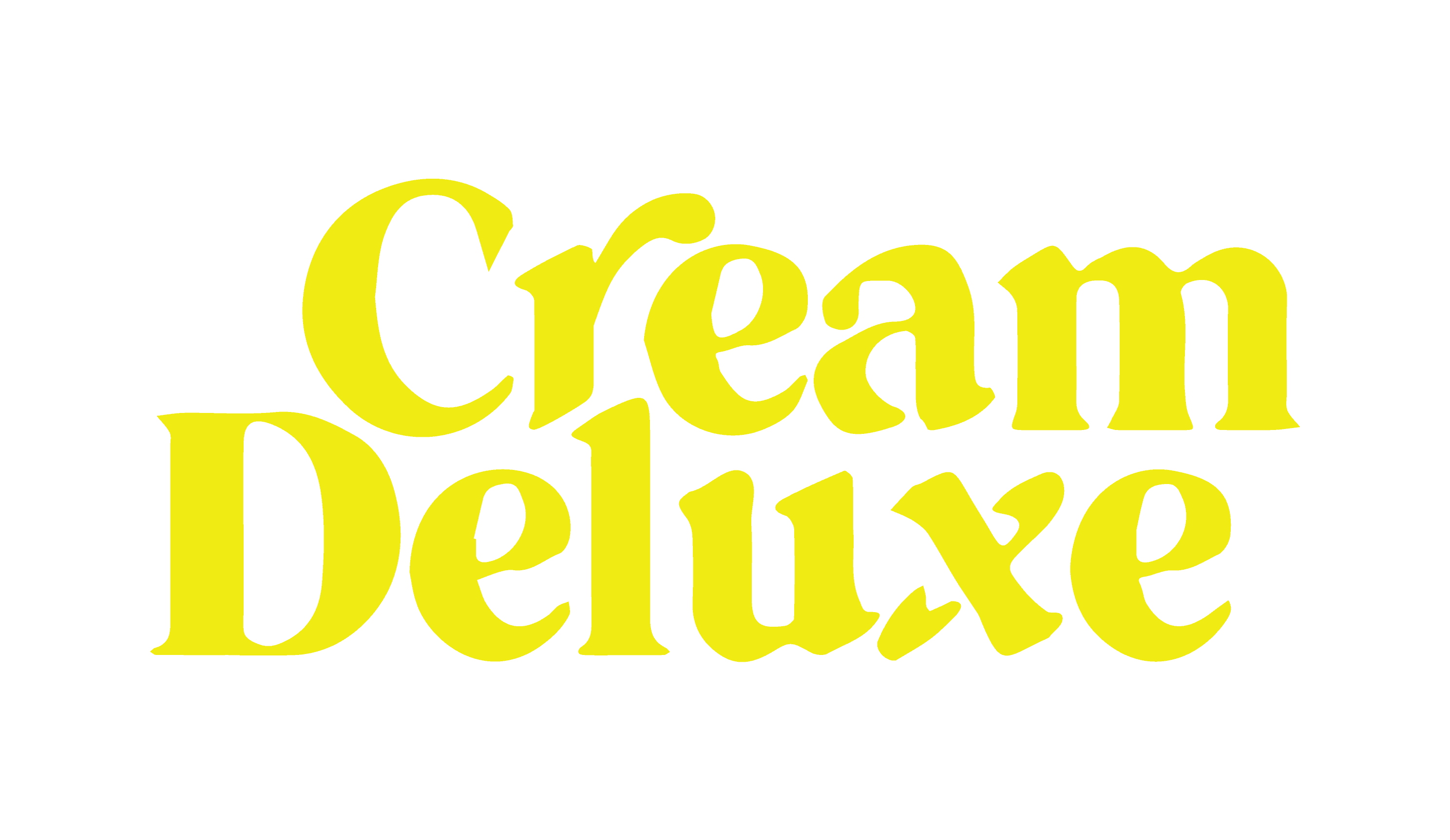Cream Deluxe Logo Yellow
